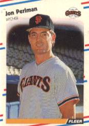 1988 Fleer Baseball Cards      093      Jon Perlman